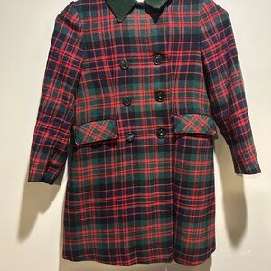 Glenconner vintage girl wool Coat size 7